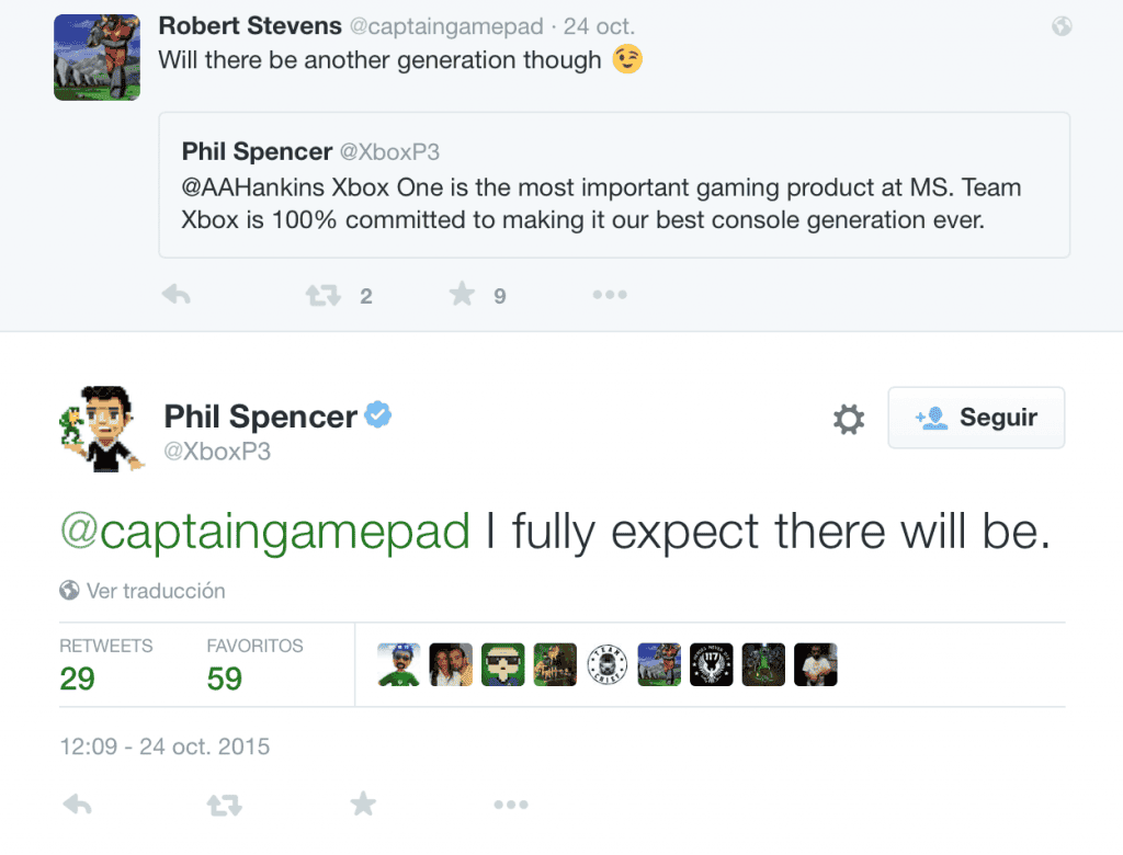 Spencer confirma una cuarta generación de Xbox