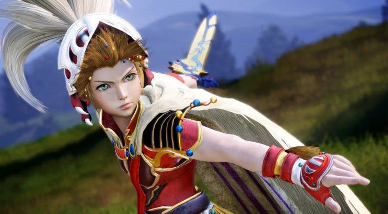 Imagen de Dissidia Final Fantasy muestra al Caballero Cebolla, de Final Fantasy III