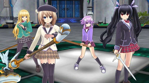 Imagen de Nuevos gameplays de Extreme Dimension Tag Blanc + Neptune VS Zombie Army