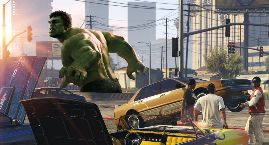 GTAV Hulk Lowrider