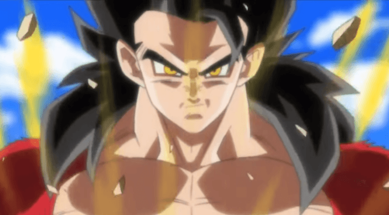 Imagen de Gohan se transforma en Super Saiyan 4 en Dragon Ball Heroes