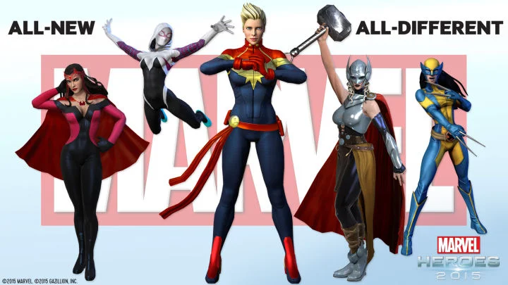 Imagen de Los trajes de All-New, All-Different llegarán a Marvel Heroes 2015