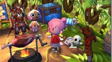 Imagen de Animal Crossing: Happy Home Designer recibe contenido de Monster Hunter