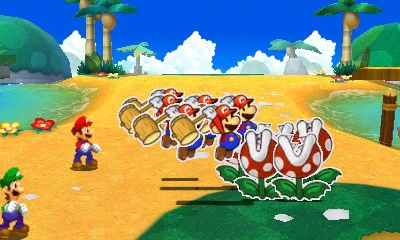 Imagen de Nuevas imágenes in game de Mario & Luigi: Paper Jam Bros.