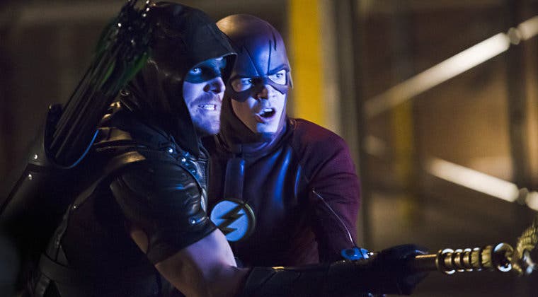 Imagen de Primeras imágenes promocionales del crossover entre Arrow y The Flash