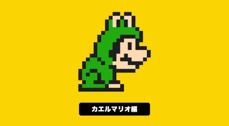 Imagen de El traje de Mario Rana llega a Super Mario Maker