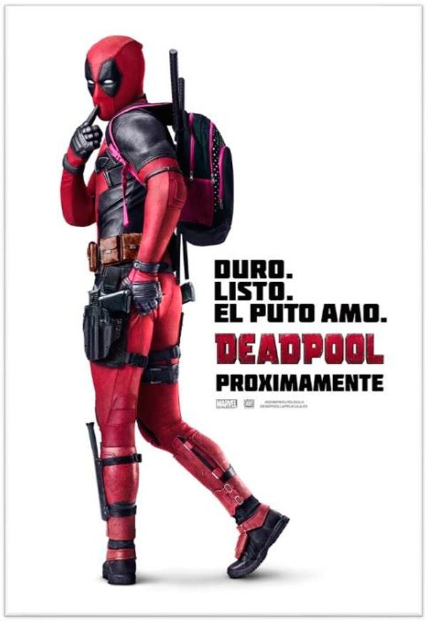 Nuevo Póster En Español De Deadpool