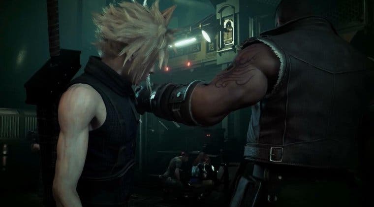 Imagen de Play Arts muestra dos figuras de Final Fantasy VII Remake en la Jump Festa 2016