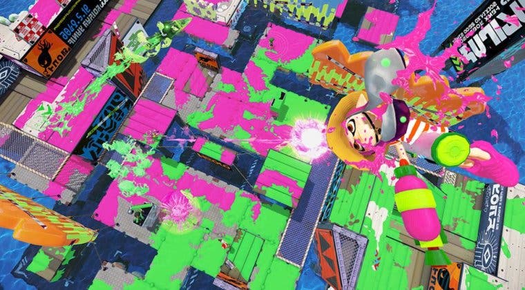 Imagen de Ya disponible el nuevo escenario de Splatoon