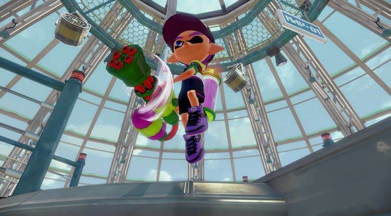 Imagen de La Tintralladora ligera B llega mañana a Splatoon