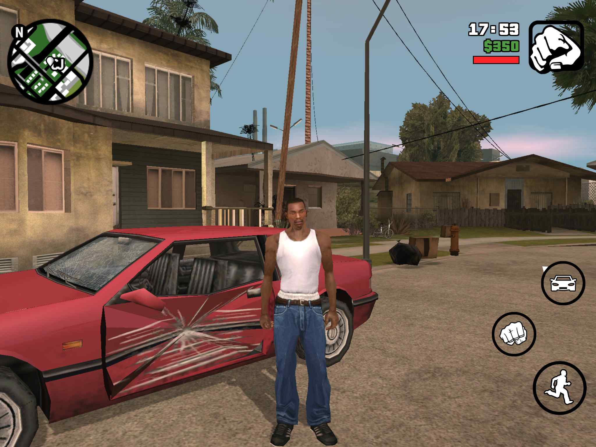 gráfica entre San Andreas PlayStation 2 y PlayStation 4