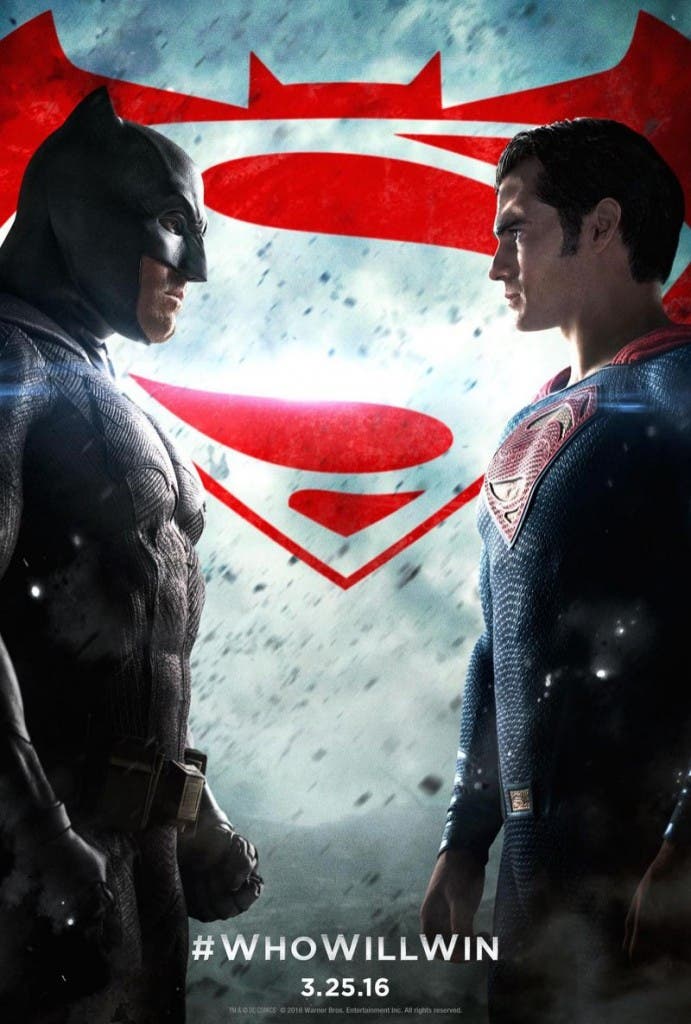 Se muestra un nuevo póster de Batman v Superman: El Amanecer de Justicia