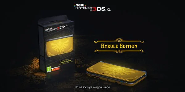 Imagen de Nintendo anuncia New Nintendo 3DS XL Edición Hyrule