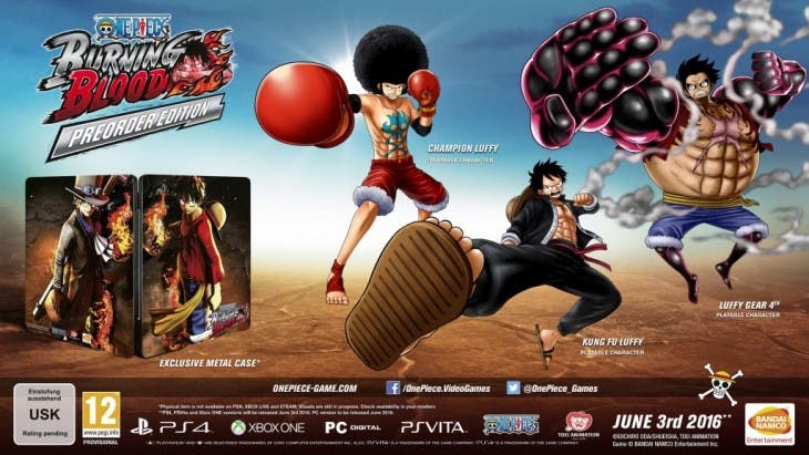 One Piece Burning Blood PreOrder Edition