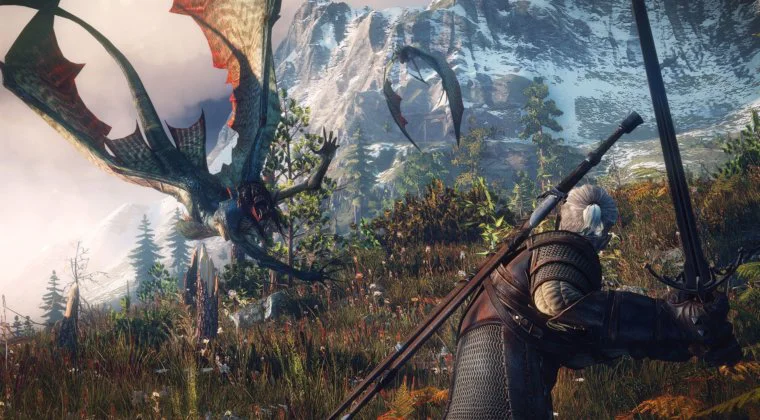 Imagen de Se muestra la vista aérea de los mapas de The Witcher 3: Wild Hunt