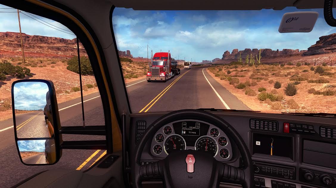 american truck simulator cabina camion