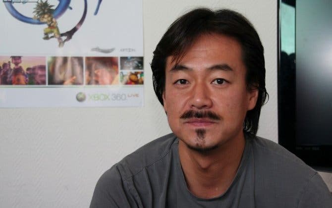 Imagen de Hironobu Sakaguchi trabaja en un nuevo juego