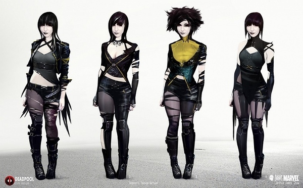 Areajugones Negasonic Deadpool diseño alternativo 2