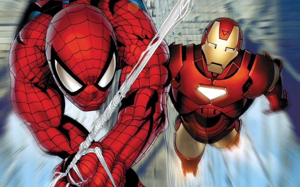 Areajugones Spider Man Iron Man