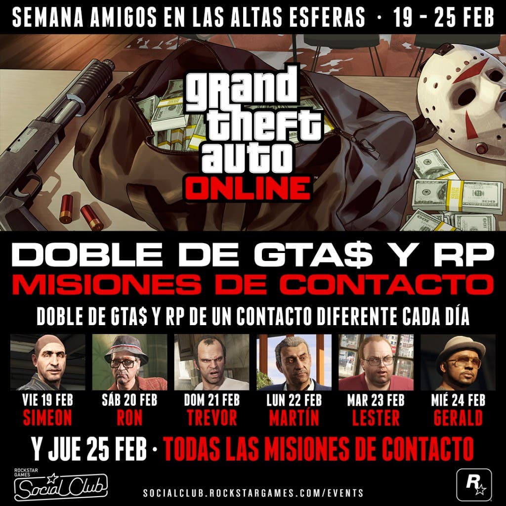 GTA Online - Semana Amigos en las altas esferas