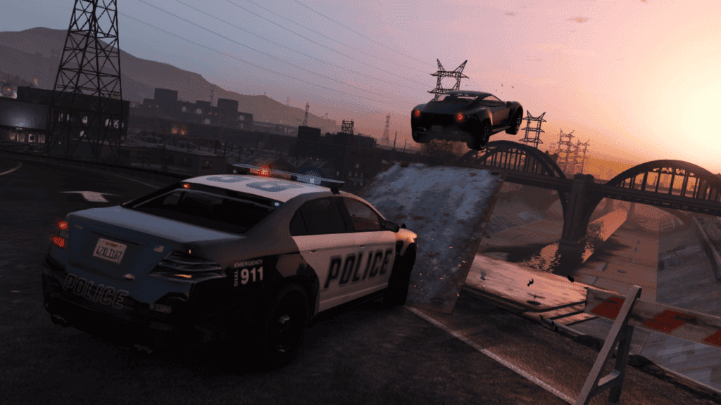 Police Chase GTA V