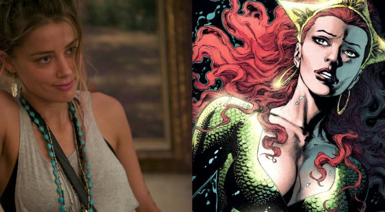 Imagen de Amber Heard confirma que interpretará a Mera en el Universo Extendido DC