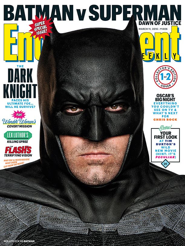 Areajugones Batman v Superman el Amanecer de la Justicia portada EW