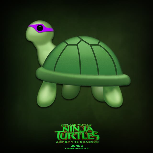 Areajugones Ninja Turtles Fuera de las Sombras poster emoji 2