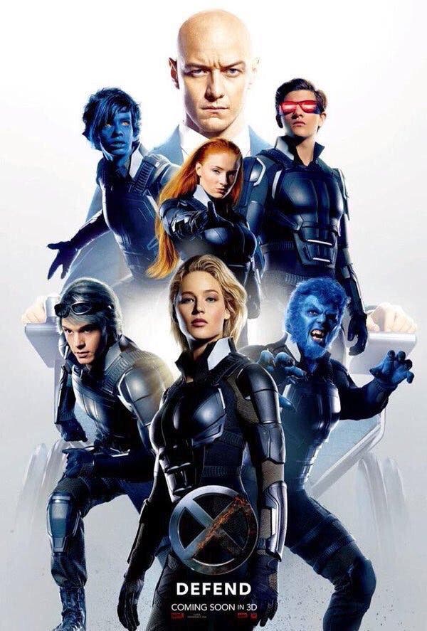 Areajugones X-Men Apocalipsis póster
