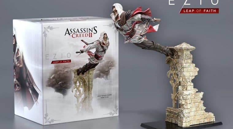 Imagen de Ubisoft pone a la venta esta impresionante figura de Ezio realizando un Salto de Fe