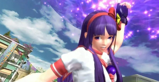 Imagen de Athena y dos personajes inéditos en el nuevo tráiler de The Kings of Fighter XIV