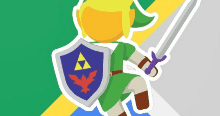 Imagen de Google Maps rinde homenaje a The Legend of Zelda utilizando a Link como guía