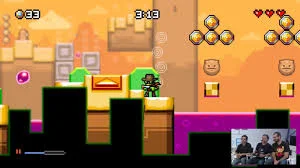 Imagen de Shovel Knight aparece en Mutant Mudds Super Challenge