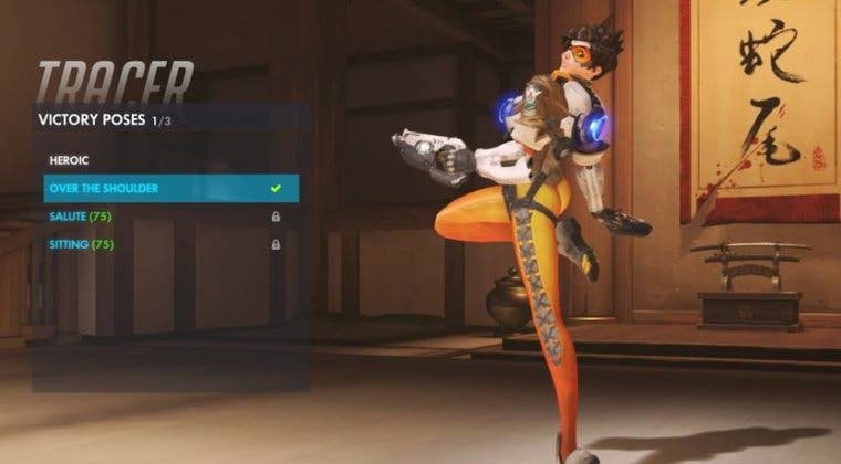 Imagen de Tracer ya tiene nueva pose "Over the shoulder"