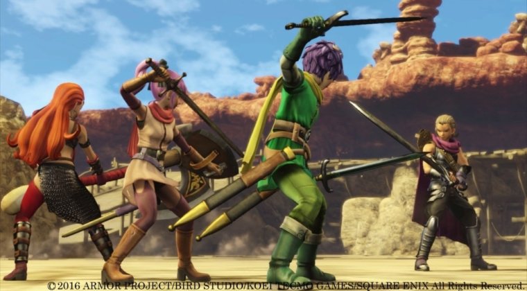 Imagen de Se muestran las distintas versiones de Dragon Quest Heroes II