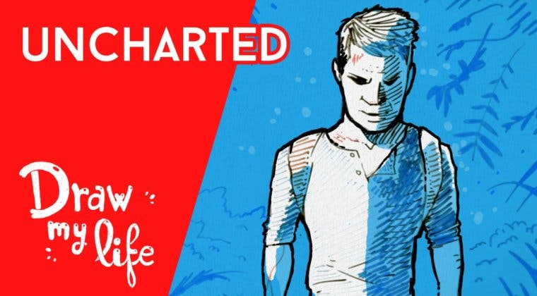 Imagen de La historia de Nathan Drake resumida en este Draw my life