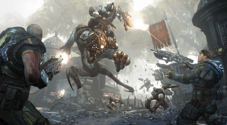 Imagen de Así es la patada y ejecución con cuchillo en Gears of War 4