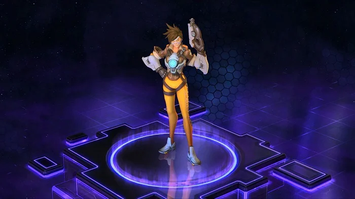 Imagen de Nuevo vídeo de Heroes of the Storm presentando a Tracer