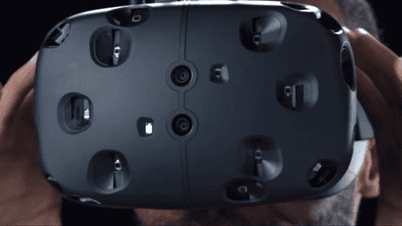 htc vive vr front view 0