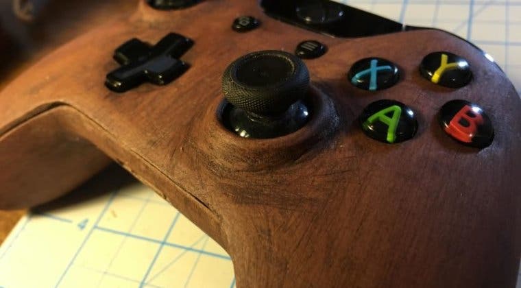 Imagen de Imprimen en 3D un mando de Xbox One en madera