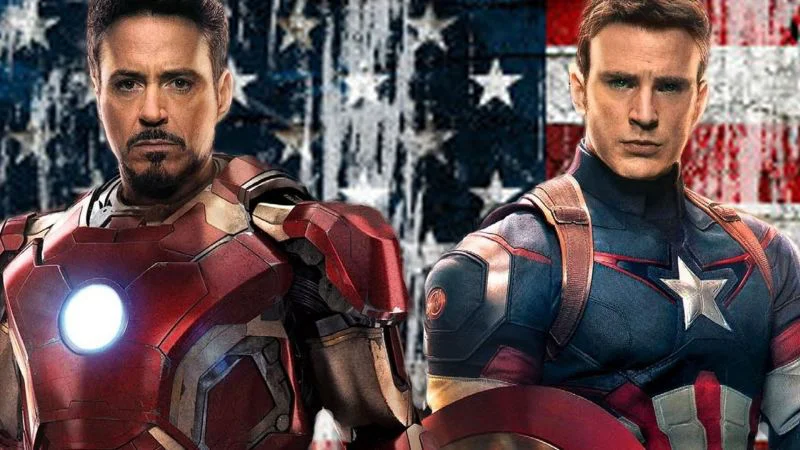 Areajugones Capitan America Iron Man