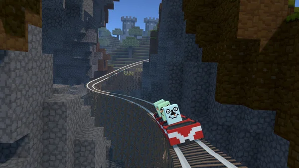 Imagen de Chunks, el juego de realidad virtual de montañas rusas