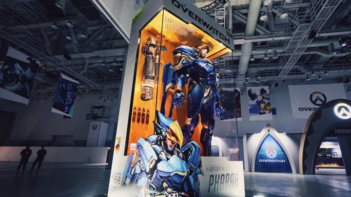 Imagen de Así se crearon las figuras gigantes de Overwatch