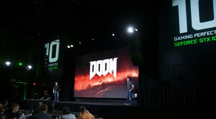 Imagen de DOOM se mostró a una tasa de 200 frames con la nueva GTX 1080