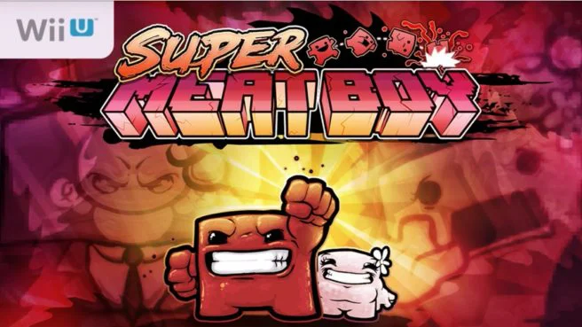 Imagen de Así luce Super Meat Boy en Wii U