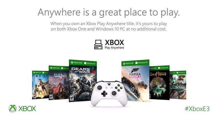 Imagen de Se confirman los primeros juegos de Xbox Play Anywhere