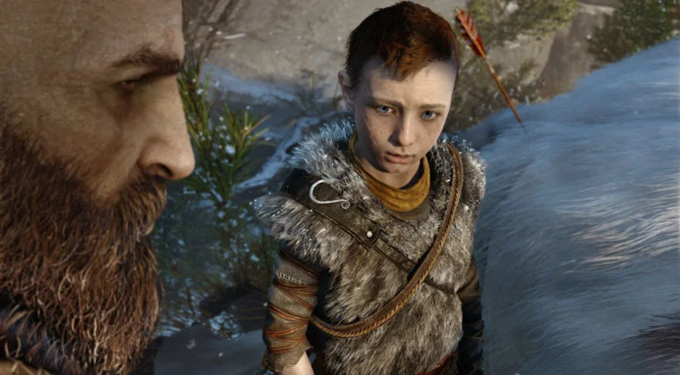 Imagen de Así luce el mural de God of War estando completamente terminado