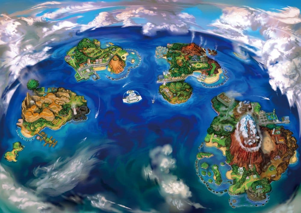 Pokemon-sol-luna-Alola-Region-mapa