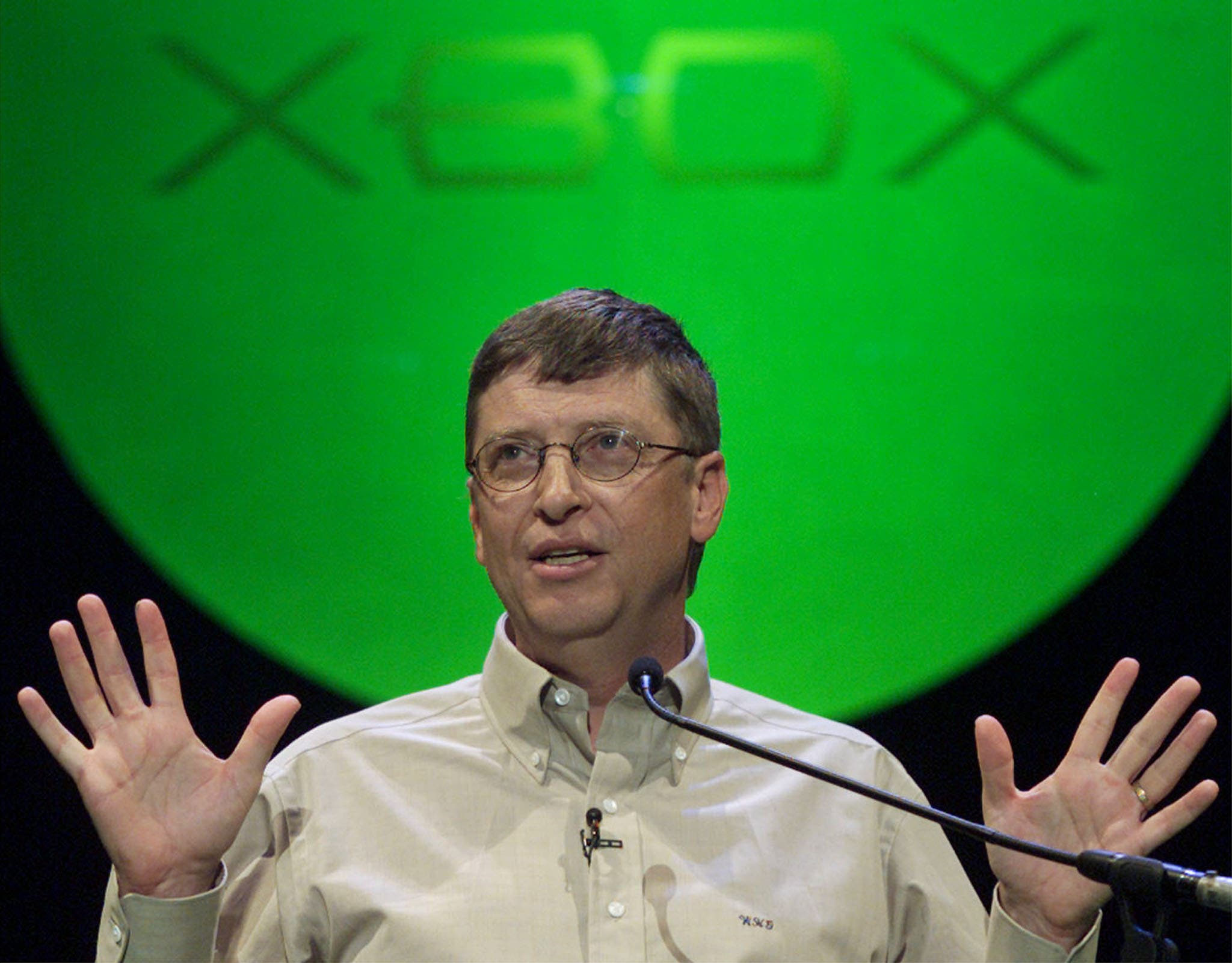 Bill Gates hand