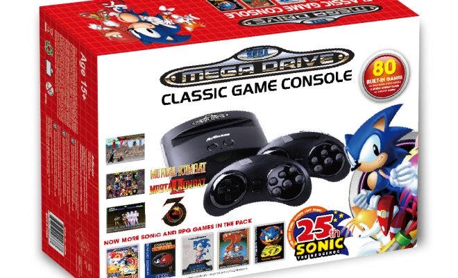 Mega Drive edición Sonic 25th Anniversary